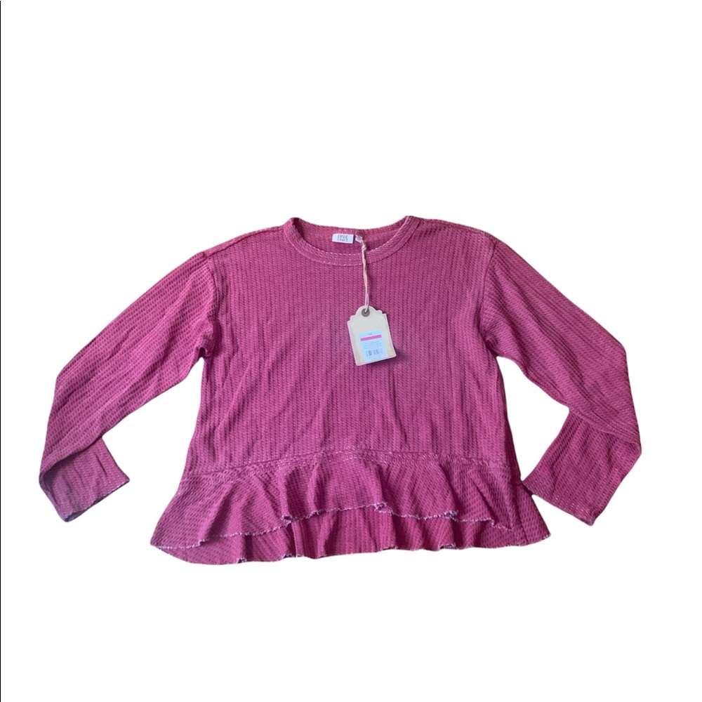 True Craft Long Sleeve Peplum